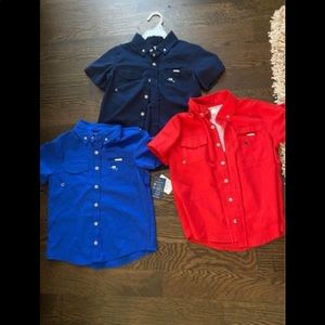 Boys Fishing Shirt Lot Size 6